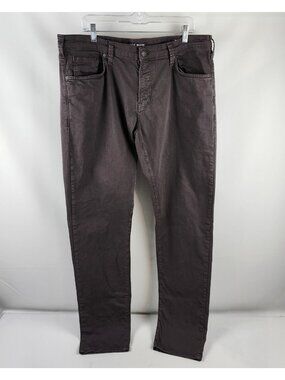 Mavi Jeans Pants Mens 38x35 Jake Slim Leg Brown Straight Mid Rise
